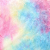 Kort Harige Bont Candy Multi Color 1