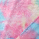 Kort Harige Bont Candy Multi Color 1