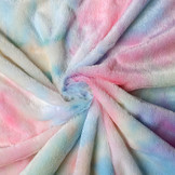 Kort Harige Bont Candy Multi Color 4