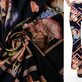 100% Viscose Waterlelie Roze