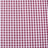 Gingham Check 8 mm Bordeaux