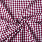 Boerenbont Ruit 8 mm Bordeaux