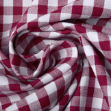 Bauern Karo 8 mm Bordeaux