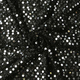 Sequins on Lurex Joni Black