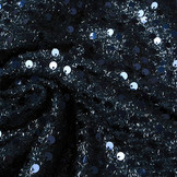 Sequins on Lurex Joni Navy Blue
