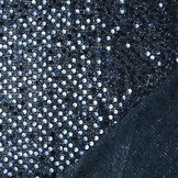Pailletten op Lurex Joni Marine Blauw