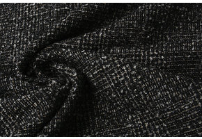 Bouclé Sjanelli Isolde Beige Zwart