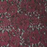 Panel Spitze Blumen Luna Bordeaux