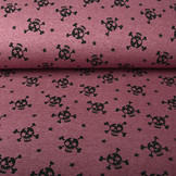 Jogging Alpenfleece Doodskop Wijnrood Melange