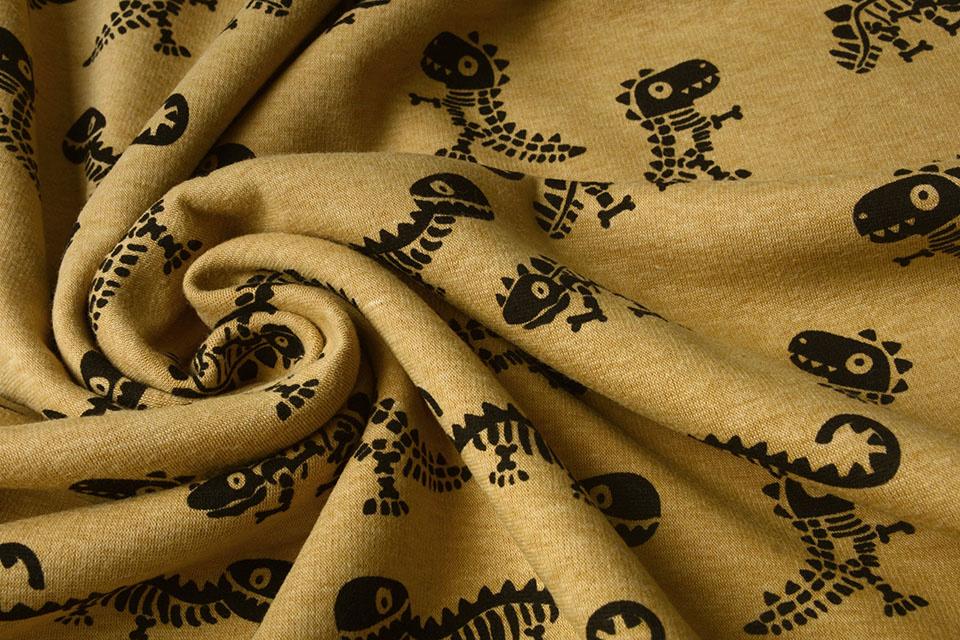 Jogging Alpenfleece Dino Ocher Yellow Melange