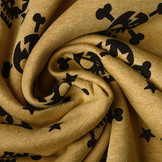 Jogging Alpenfleece Skull Ocher Yellow Melange