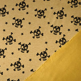 Jogging Alpenfleece Doodskop Oker Geel Melange