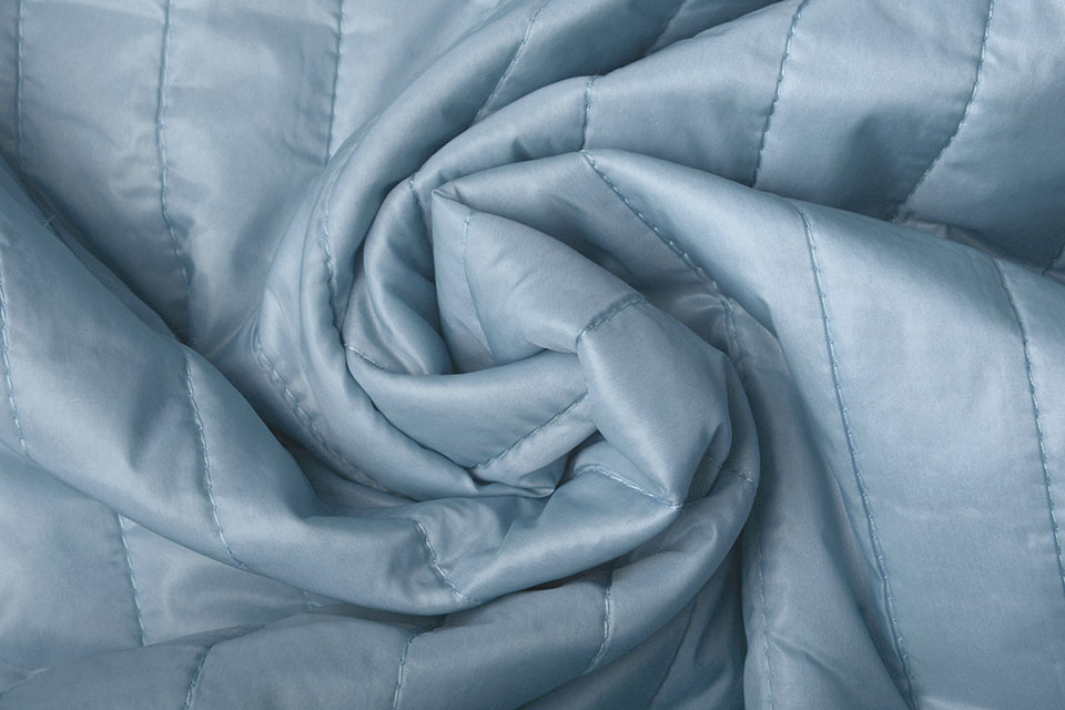 Dubbelzijdig Gewatteerde Jassenstof Licht Jeans