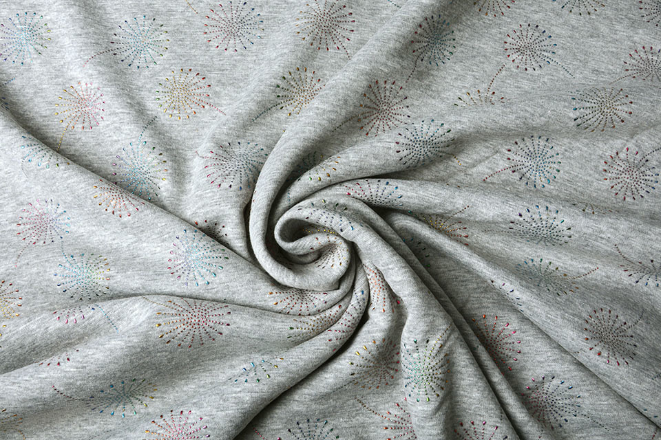 Jogging Alpenfleece Blowball Drop Grey Melange