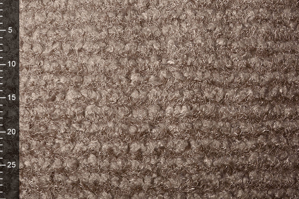 Fancy Bouclé Glitter Taupe - YES Fabrics