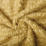 Fancy Bouclé Glitzer Ockergelb