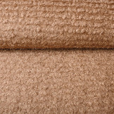 Fancy Bouclé Glitter Licht Oranje Brique