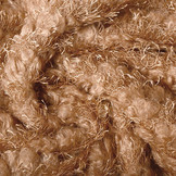 Fancy Bouclé Glitter Light Orange Brique