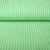Interlock Mesh Stripes Mint Green