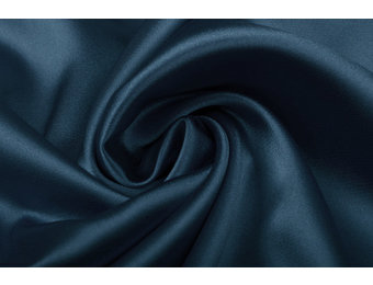 Stretch Satin Dark Petrol
