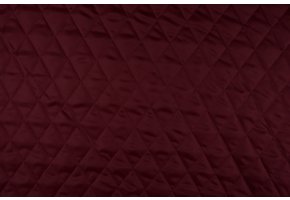 Quilted Lining Dark Red
