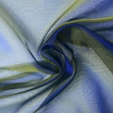 Organza Two-Tone  Blue-Yellow