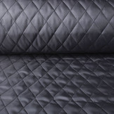 Quilted Lining Anthracite Mauve