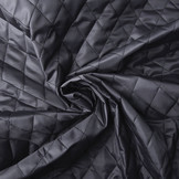 Gewatteerde Voering Antraciet Mauve