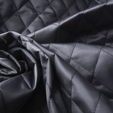 Quilted Lining Anthracite Mauve