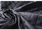 Quilted Lining Anthracite Mauve