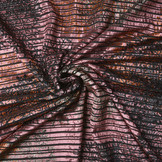 Fluweel Rib Tess Oud Roze