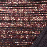 Fluweel Rib Laura Licht Aubergine