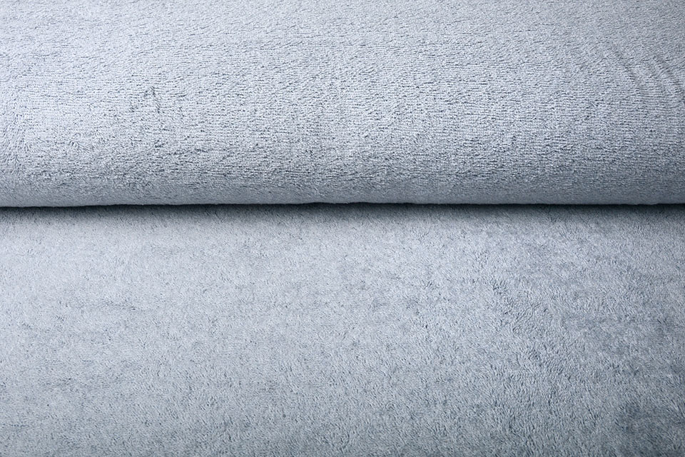 Terry Cloth Blauw Grijs