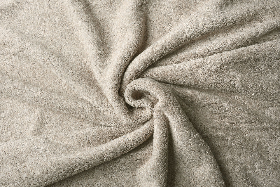 Badstof Licht Taupe Melange