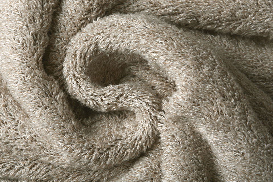 Badstof Licht Taupe Melange