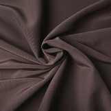 Cupro Stof Bruin Aubergine