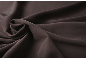 Cupro Fabric Brown Aubergine