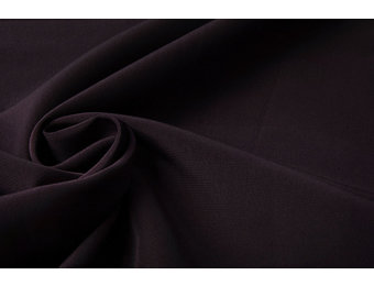 Cupro Stof Aubergine