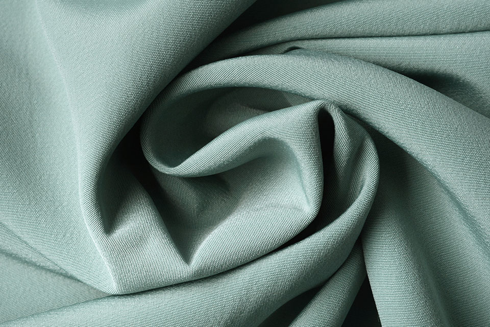 Cupro Fabric Old Green