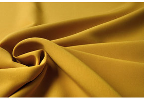 Cupro Fabric Ocher