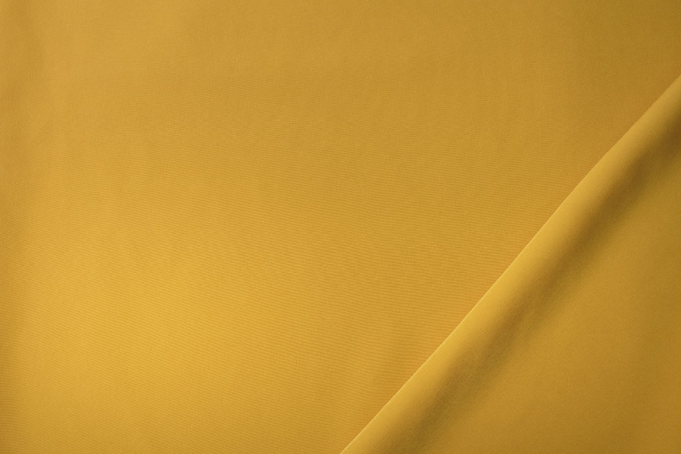 Cupro Fabric Ocher