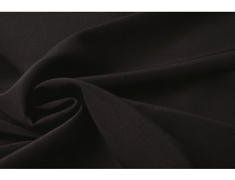 Cupro Stoff Dunkelbraun