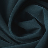 Cupro Stof Donker Petrol
