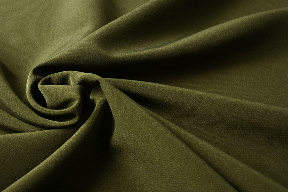 Cupro Fabric Moss Green - YES Fabrics