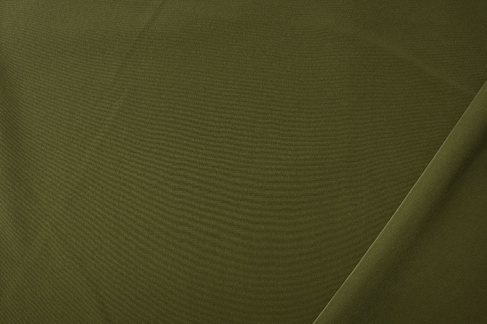 Cupro Fabric Moss Green