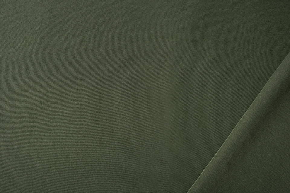 Cupro Stoff Armeegrün
