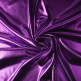 Lamé on Charmeuse Purple