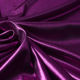 Lamé on Charmeuse Cyclamen
