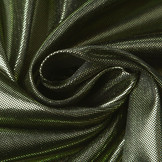 Lamé op Charmeuse Oud Groen