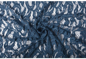 Velours Kant Julia Blauw